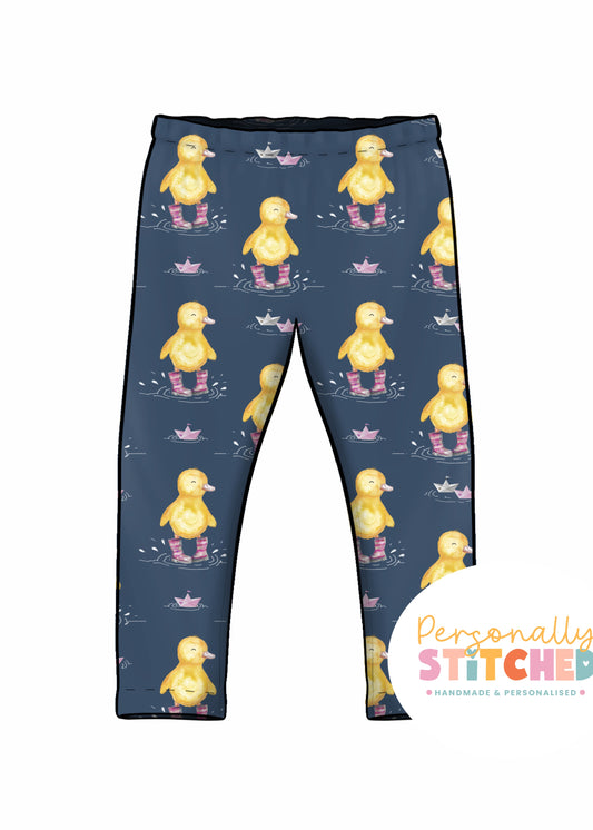 Bianca Duck Organic Cotton Jersey Classic Leggings