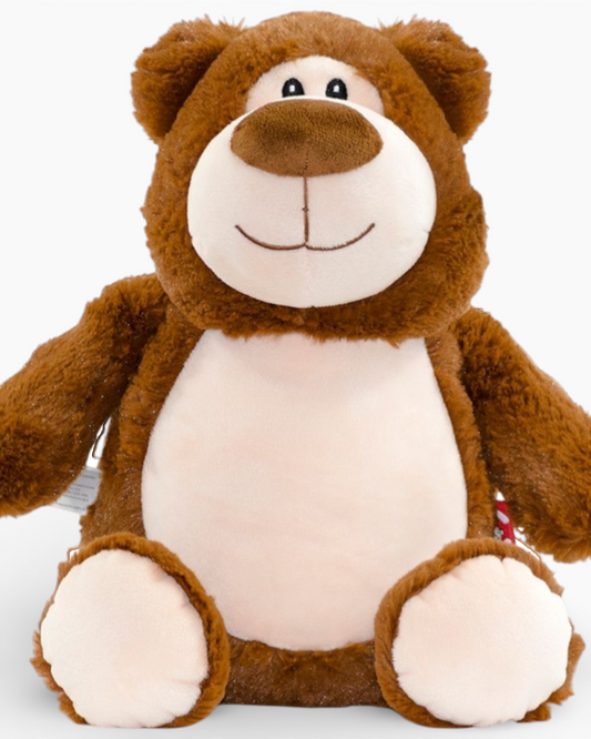 Brown Cubbyford | Official Cubbie Soft Toy | Personalised
