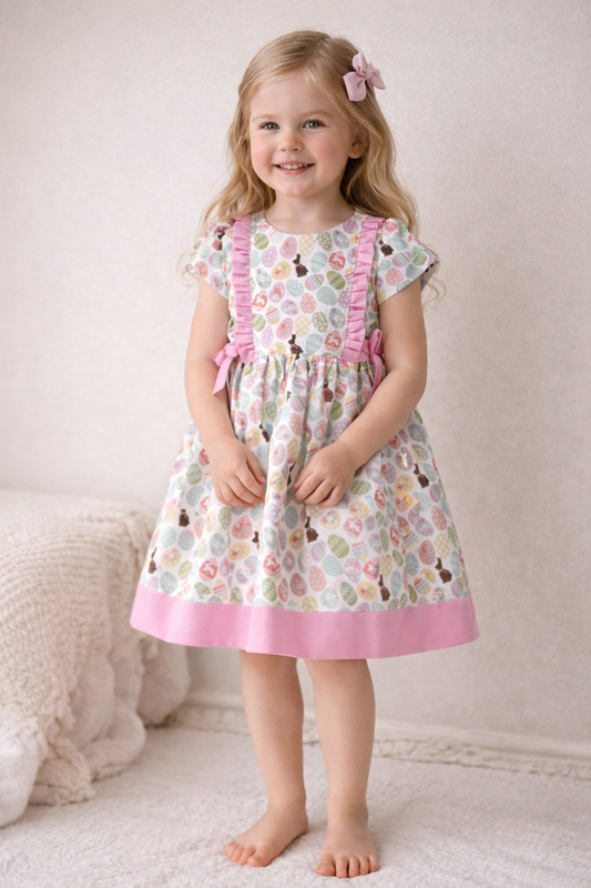Honeysuckle Bunny Trail Easter Dress