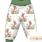 Exclusive Cutie Rabbit Organic Cotton Jersey Relaxed Fit Bottoms