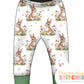 Exclusive Cutie Rabbit Organic Cotton Jersey Cuff Leggings