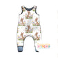 Exclusive Cutie Rabbit Organic Cotton Jersey Romper