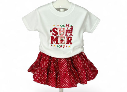 Summer T-shirt | Embroidered