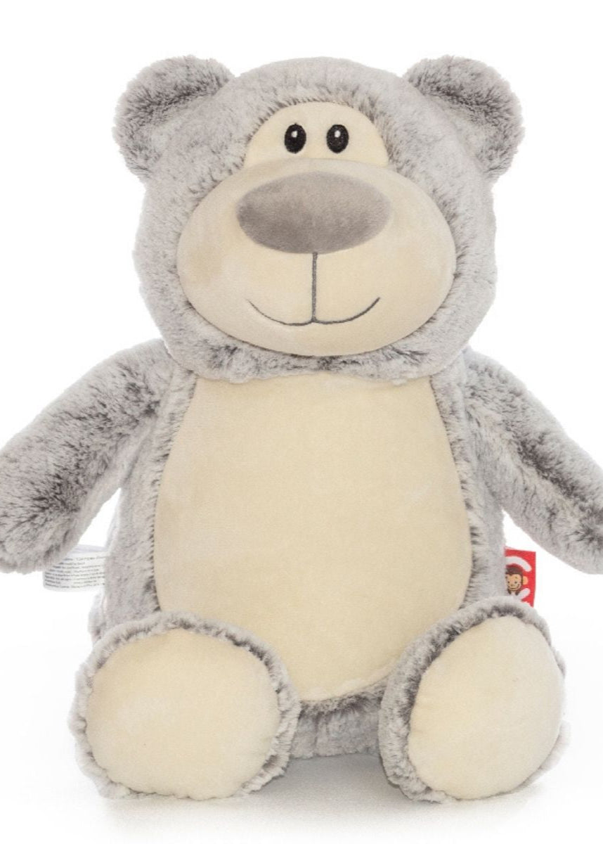 Grey Cubbyford Bear