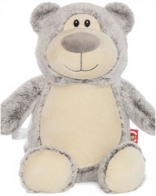 Grey Cubbyford | Official Cubbie Soft Toy | Personalised