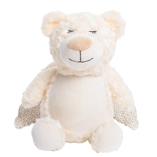 Guardian teddy bear soft toy with embroidered personalised name