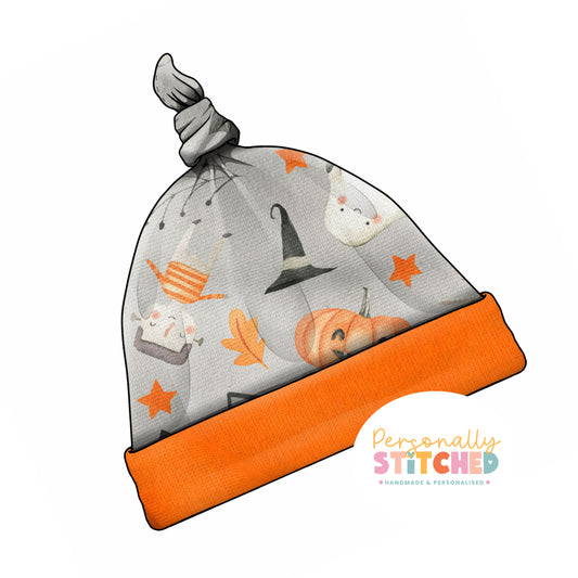 Halloween Print Print Handmade Tie Knot Baby