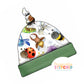 Happy Bugs Print Handmade Tie Knot Baby