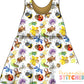 Happy Bugs Organic Cotton Jersey Blossom Dress
