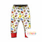 Happy Bugs Organic Cotton Jersey Cuff Leggings