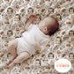 Exclusive Hedgehog Print Handmade Baby Blanket