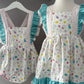 Spring Treats Bellevue Pinafore Romper