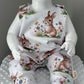 Exclusive Cutie Rabbit Organic Cotton Jersey Romper