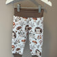 Exclusive Hedgehog Print French Terry Relaxed Fit Yoga Waist & Cuff Joggers