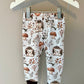 Exclusive Hedgehog Print French Terry Cuff Leggings