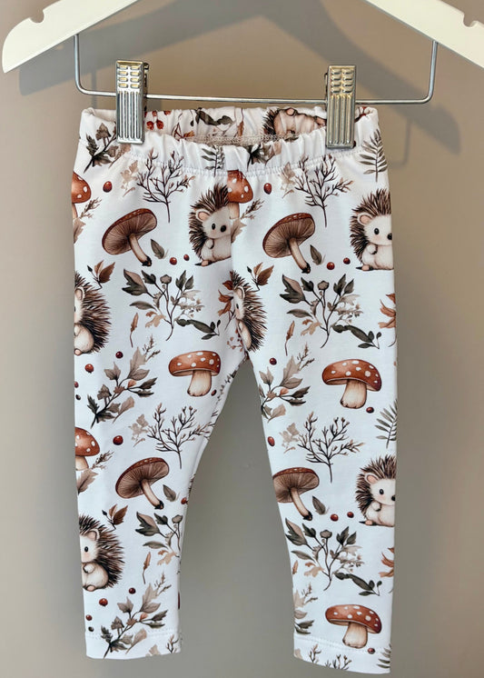Exclusive Hedgehog Print French Terry Classic Leggings