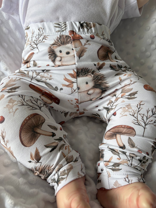 Exclusive Hedgehog Print French Terry Classic Leggings