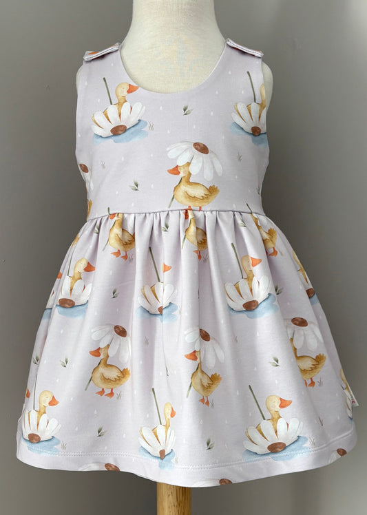 Duck's & Daisy Organic Cotton Jersey Blossom Dress