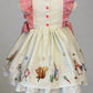Peter rabbit frill dress back view