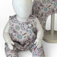 MISS Bunny Print French Terry Romper