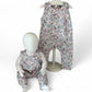 MISS Bunny Print French Terry Romper