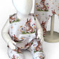 Exclusive Cutie Rabbit Organic Cotton Jersey Romper