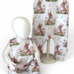 Exclusive Cutie Rabbit Organic Cotton Jersey Romper