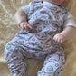 MISS Bunny Print French Terry Romper