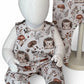 Exclusive Hedgehog Print French Terry Romper