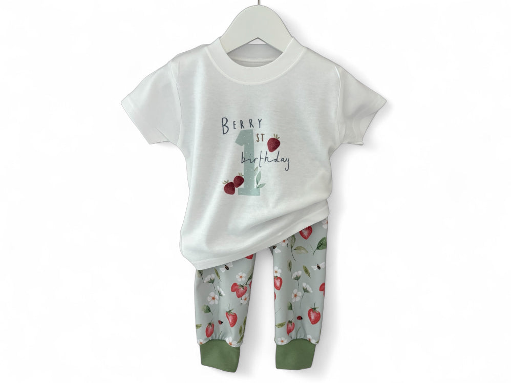 Berry 1st Birthday T-Shirt
