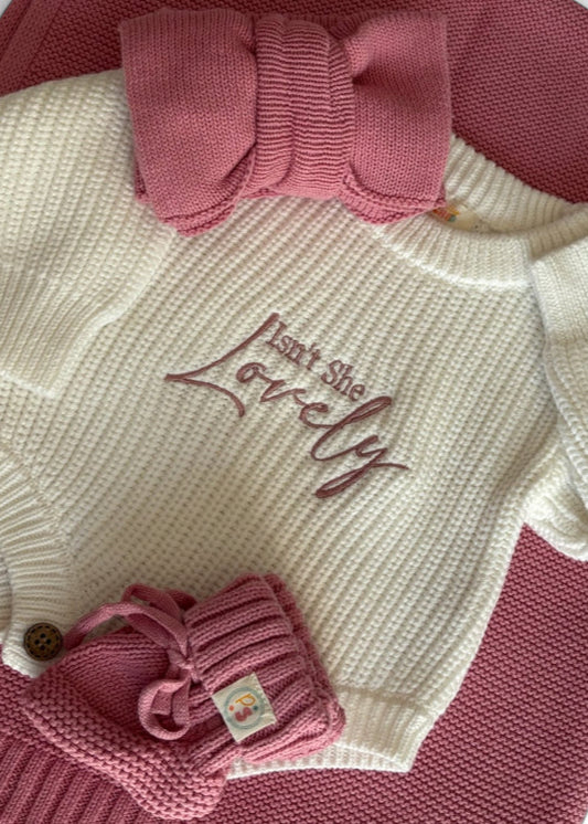 Isn't She/He LOVELY Romper (Romper Only)