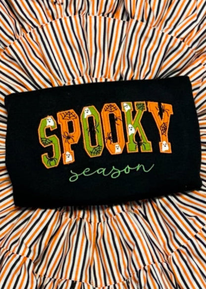 Halloween Stripes | Woven Cotton Preston Skirt