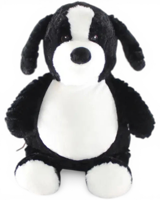 Jelly Bean Baby Border Collie | Official Cubbie Soft Toy | Personalised