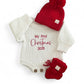 Christmas Design Organic Knit Romper (Romper Only)