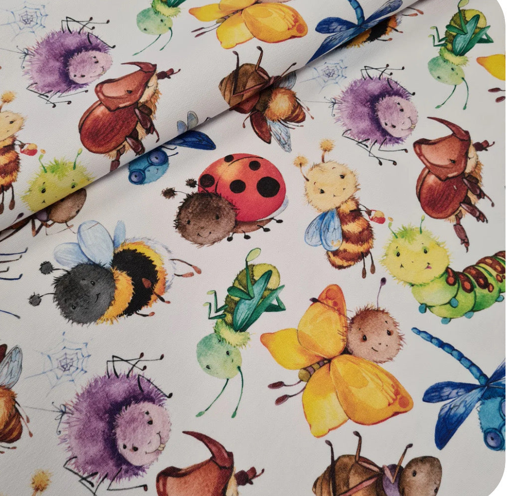 Happy Bugs Print Blanket Sample (Personalised)