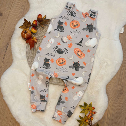 Halloween Jersey - Playful Romper - READY TO POST