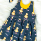 12-18 Months | Bianca Duck | Handmade Jersey Blossom Dress | READY TO POST