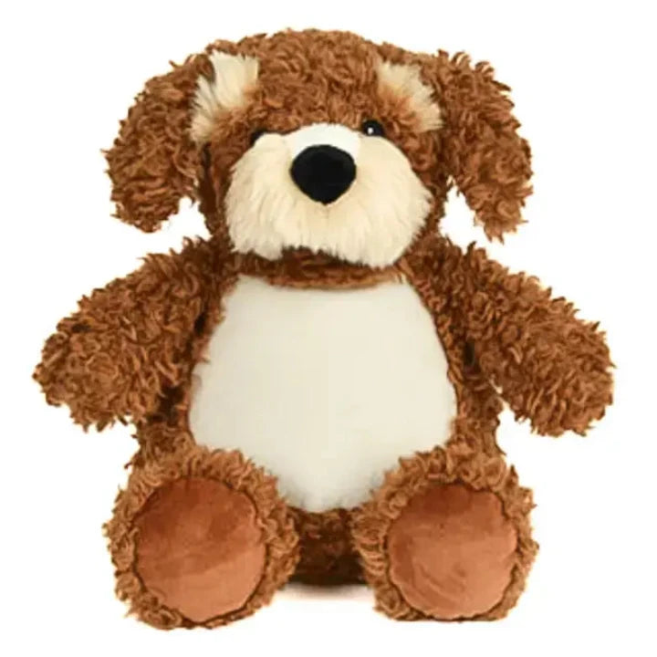Muggle Buggle the curly cockapoo dog soft toy with personalised name embroidery