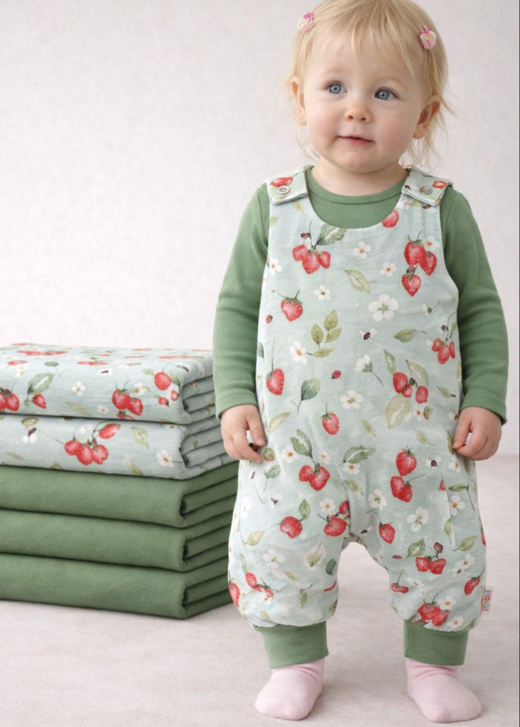 GOTS-certified organic cotton jersey fabric