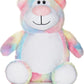 Pastel Rainbow Cubbyford Bear