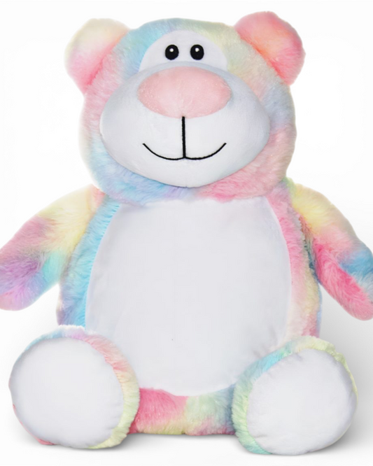 Pastel Rainbow Cubbyford | Official Cubbie Soft Toy | Personalised