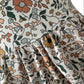 Autumn Boho Floral Organic Cotton Jersey Blossom Dress