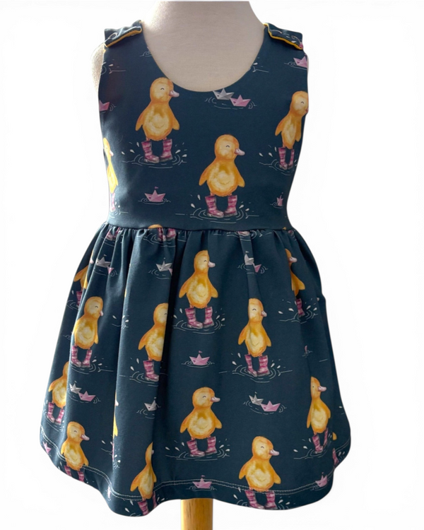 2-3 Years | Bianca Duck | Jersey Blossom Dress | READY TO POST