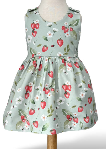2-3 Years | Strawberry Meadow | Jersey Blossom Dress | READY TO POST