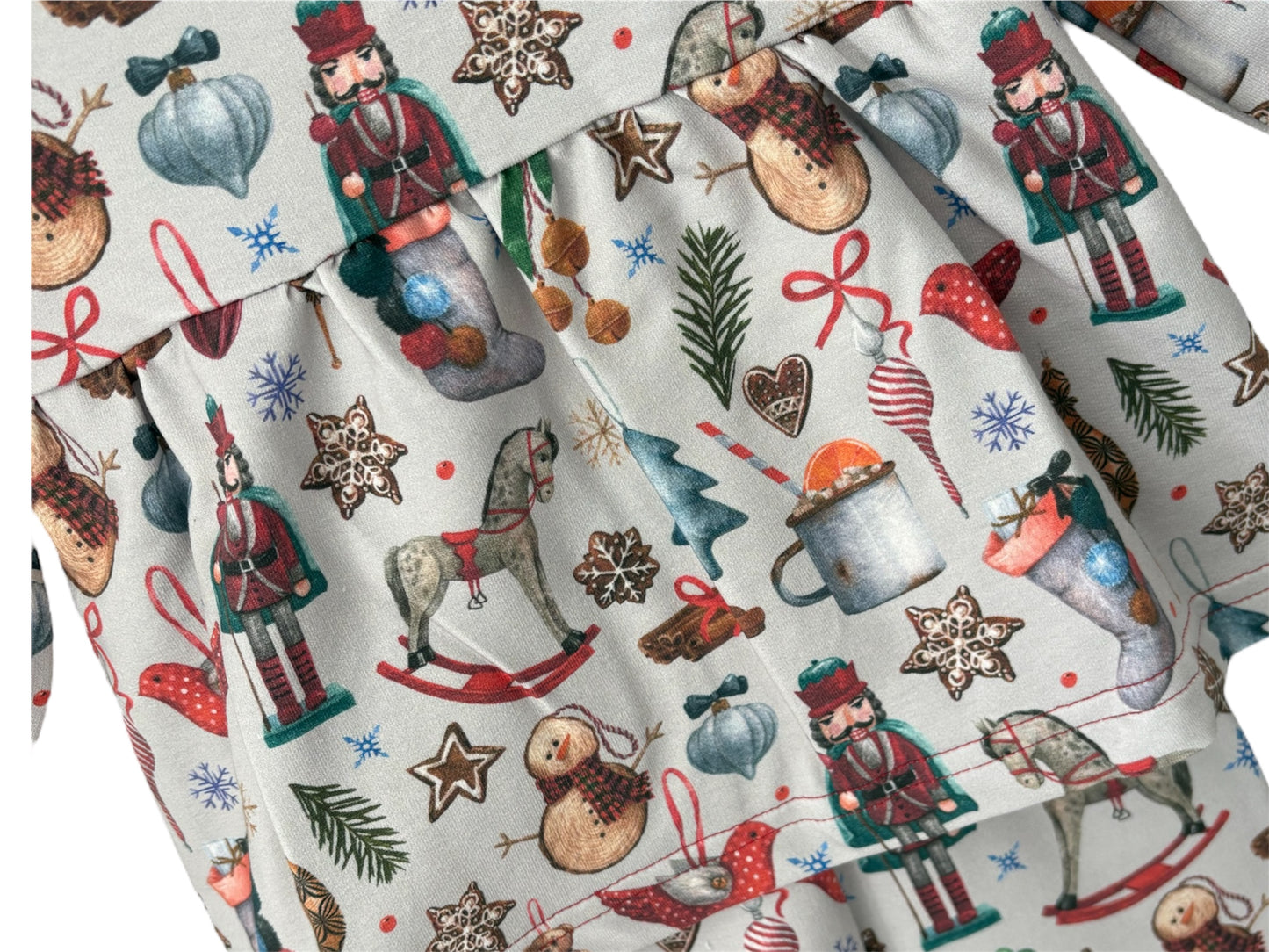 6-9 Months | Winter Treasures | Handmade French Terry Tunic & Leggings | READY TO POST