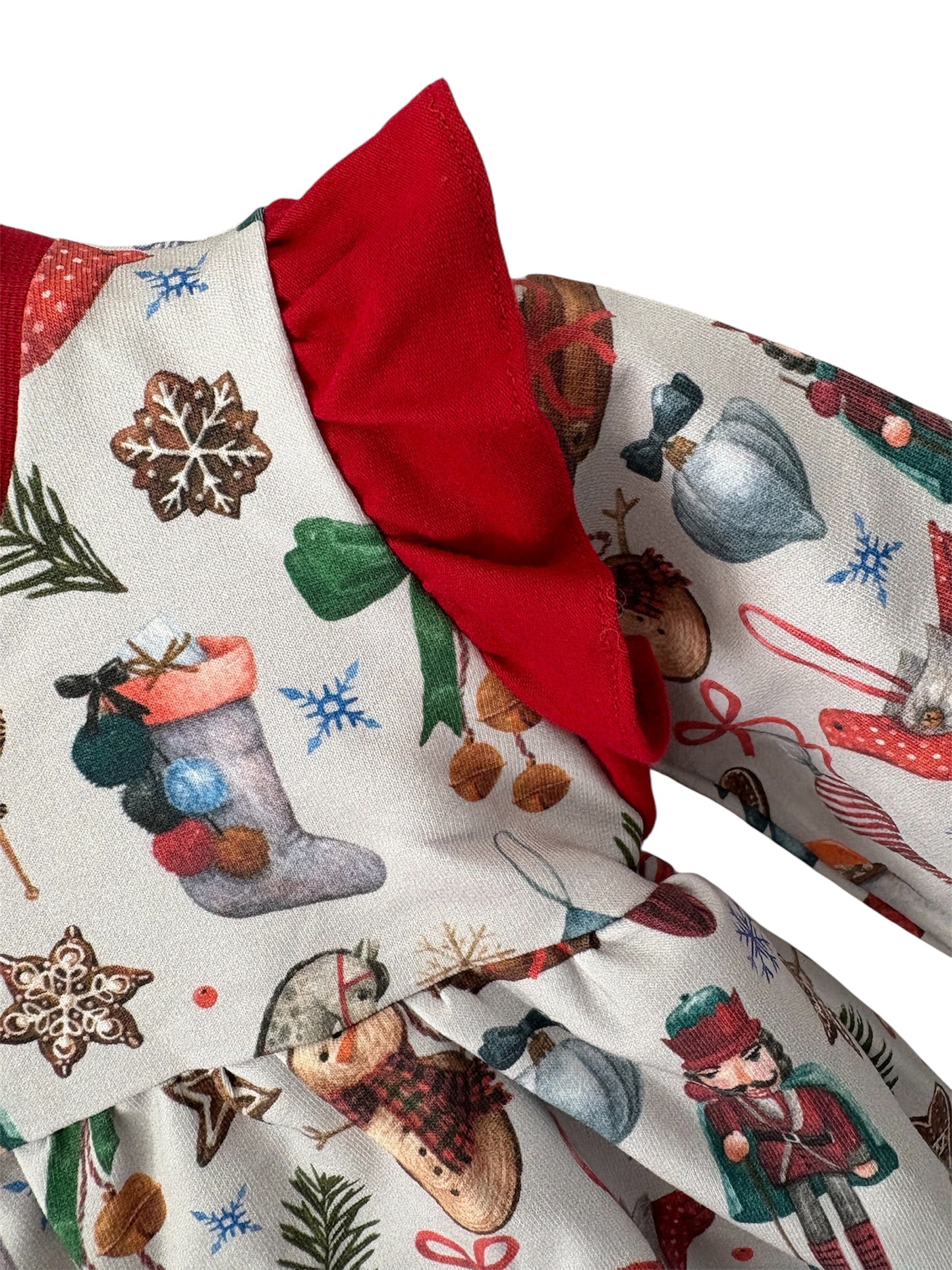 6-9 Months | Winter Treasures | Handmade French Terry Tunic & Leggings | READY TO POST