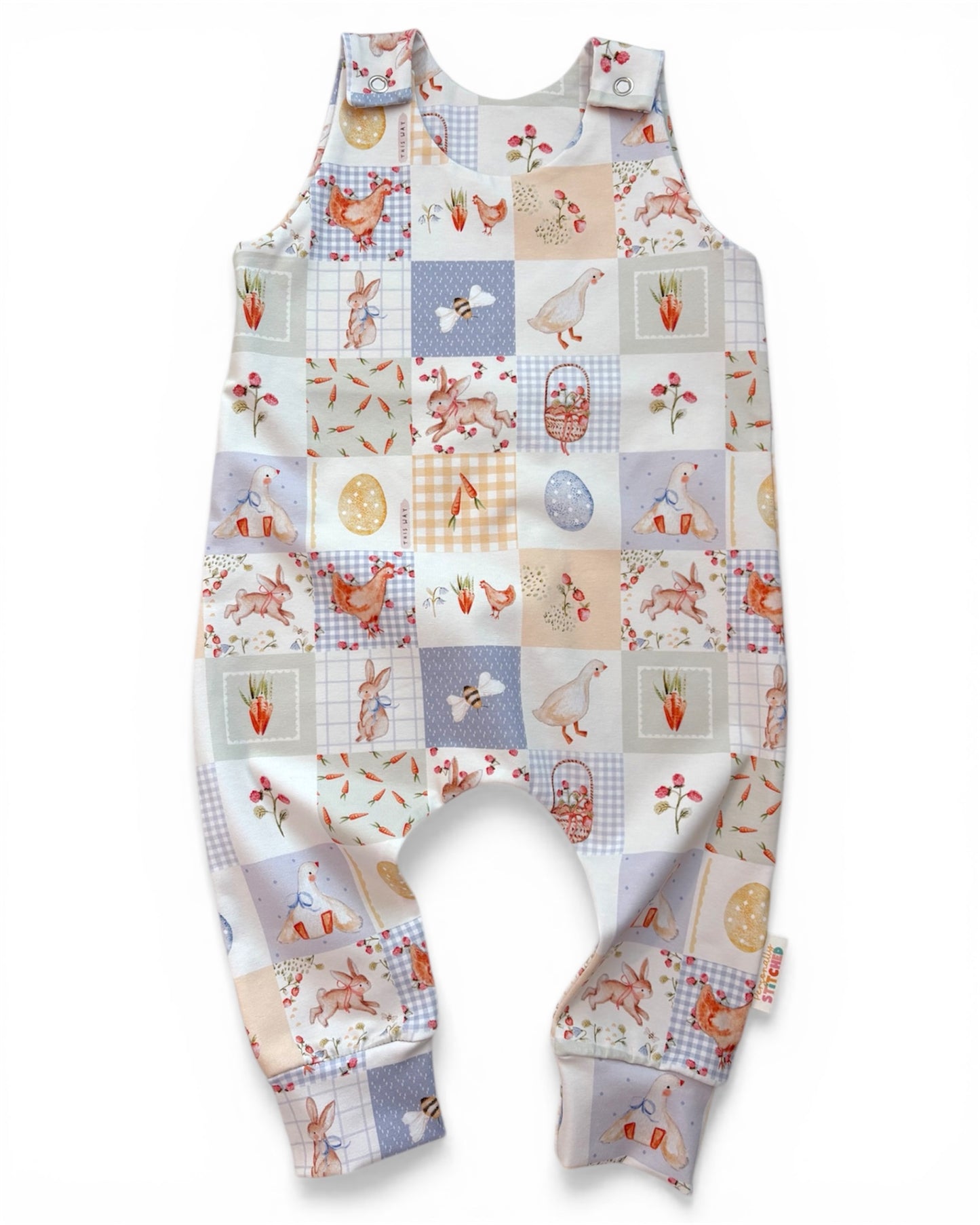 6-9 Months | Posy Quilt Bloom | Playful Romper | READY TO POST