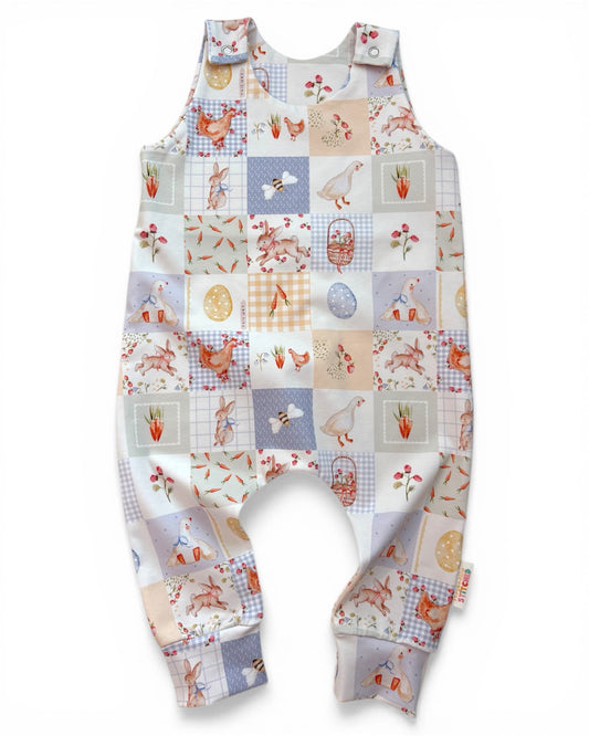 6-9 Months | Posy Quilt Bloom | Playful Romper | READY TO POST