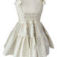 Handmade Dear Spring Juniper Dress | Ditsy Dance - Dark Cream