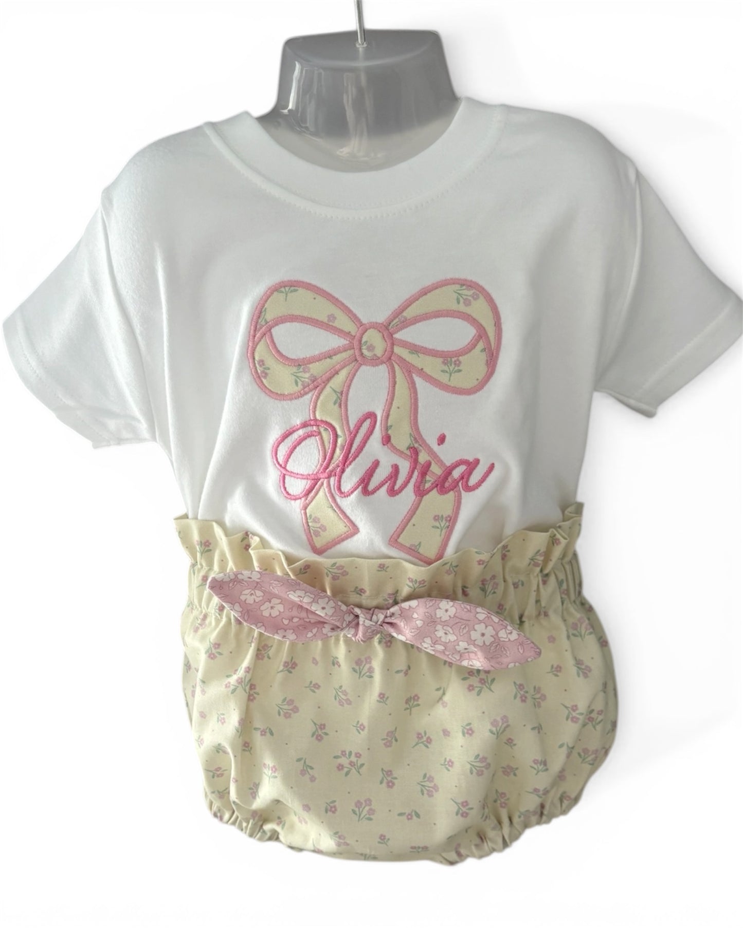 Personalised Kids Appliqué T-Shirt – Dear Spring Collection